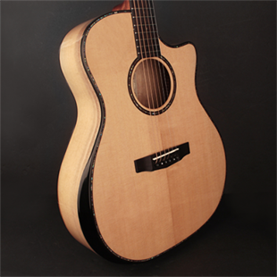 Cort GA-MY BEVEL NAT Elektro Akustik Gitar