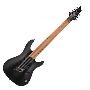 Cort KX307MS OPBK Elektro Gitar 7 Telli Open Pore Black