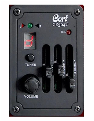Cort MR500EOP Elektro Akustik Gitar Naturel Satin