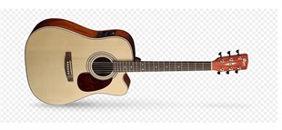 Cort MR500EOP Elektro Akustik Gitar Naturel Satin