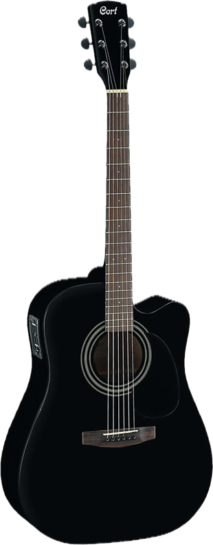 Cort MR700FBKS Elektro Akustik Gitar Siyah Satin Fishman EQ