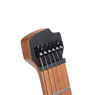 Cort SPACE G6MS SGTK Elektro Gitar Yarı Parlak Şeffaf Siyah Çantalı