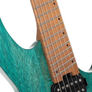 Cort SPACE G6MS SGTQ Elektro Gitar Yarı Parlak Turkuaz Çantalı