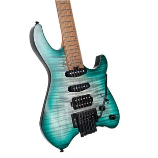 Cort SPACE G6TR SGLG Elektro Gitar Yarı Parlak Turkuaz Çantalı