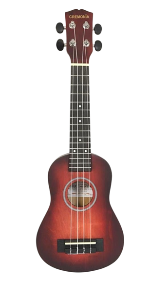 Cremonia AU-H01A-21RD Ukulele 21 Mat Kırmızı