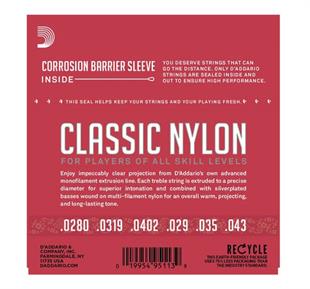 Daddario EJ27N Klasik Gitar Teli 4/4