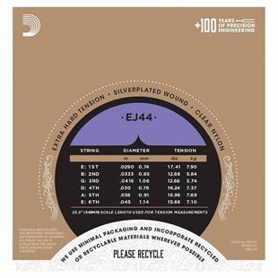 Daddario EJ44 Klasik Gitar Teli 4/4
