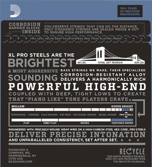 Daddario EPS220 Bas Gitar Teli (40-95)