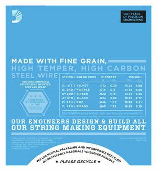 Daddarıo EXL148 Elektro Gitar Teli ( (12-60)