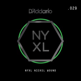 Daddario NYNW029 Elektro ve Akustik Tek Tel Nyxl Serisi 0.029