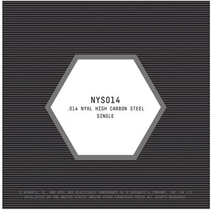 Daddario NYS014 Elektro ve Akustik Tek Tel B-(si) Yüksek Karbonlu Çelik