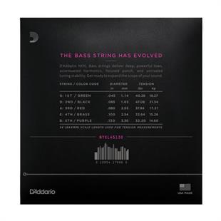 Daddario NYXL45130 Bas Gitar Teli (45-130)