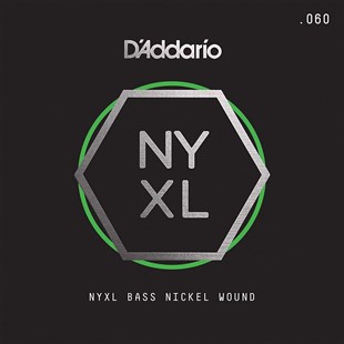 Daddario NYXLB060 Bass Tek Tel Nyxl Serisi Nikel Sarim 0.060