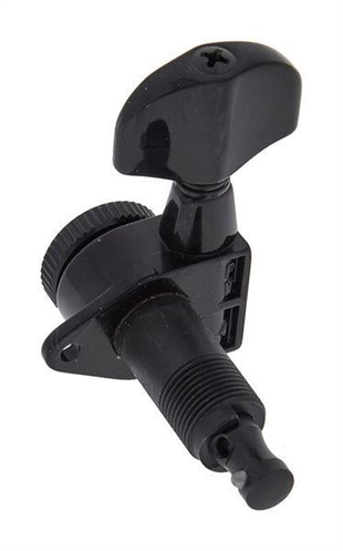 DAddario PWAT332L Auto-Trim Kilitli Akort Burgusu (3+3, Siyah)
