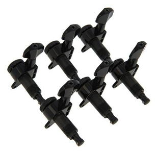 DAddario PWAT6R2 Auto-Trim Kilitli Akort Burgusu Seti (Siyah, 6lı)