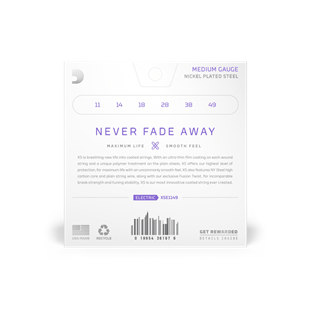 Daddario XSE1149 Elektro Gitar Tel Seti Xs 11-49 Medium Coated