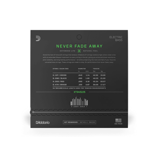 Daddario XTB45105 Bas Gitar Teli (45-105)