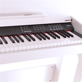 Dijital (Silent) Piyano Manuel Raymond 61 Tuş Beyaz MRP3261WH