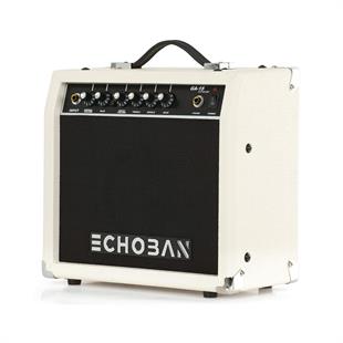 Echoban GA15 15 Watt Beyaz Gitar Amfisi