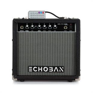 Echoban GA15USB 15 Watt Siyah Gitar Amfisi USB