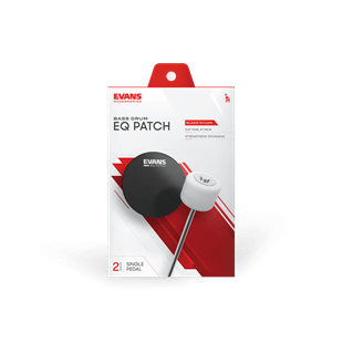 Evans EQPB1 Siyah Plastik Bas Davul Koruyucu 