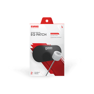 Evans EQPB2 Siyah Plastik Bas Davul Koruyucu 