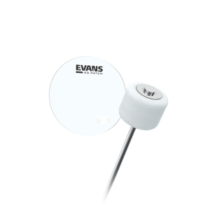 Evans EQPC1 Şeffaf Plastik Bas Davul Koruyucu 