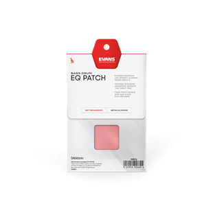 Evans EQPC1 Şeffaf Plastik Bas Davul Koruyucu 