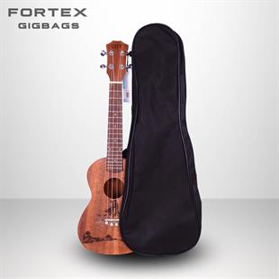 Fortex 100 Serisi Soprano Ukulele Kılıfı Siyah