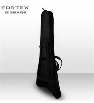 Fortex 300 Serisi V Kasa Elektro Gitar Kılıfı Siyah