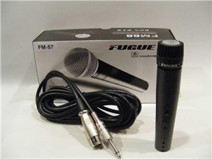 Fugue FM-57 Dinamik Mikrofon (Tek Yönlü, 600 Ohm)