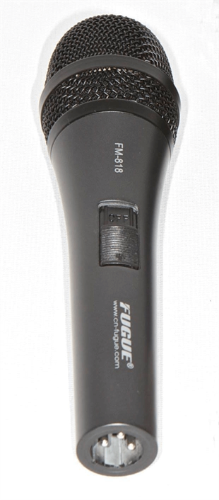 Fugue FM-818 Kablolu Dinamik Tek Yönlü 600 OHM Mikrofon