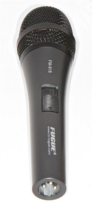 Fugue FM-818 600 Ohm Tek Yönlü Kablolu Dinamik Mikrofon