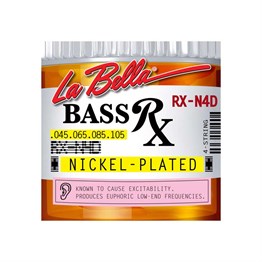 Labella RX-N4D Bas Gitar Teli 4 Telli 0,45