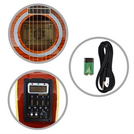 Extreme XAC45EQ4BS Akustik Gitar Sahne Gitarı