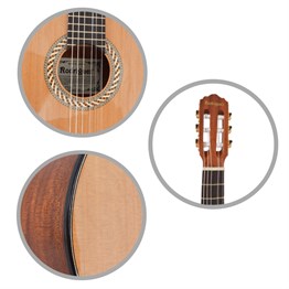 Rodriguez RC534MN Klasik Gitar 3/4 Gül