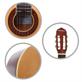 Rodriguez RC644MN Klasik Gitar Gül 4/4