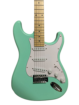 Kaysen KST-210-S GN Elektro Gitar ST Kasa SSS Manyetik
