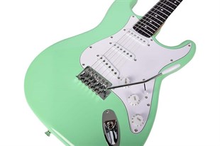 Kaysen KST-210-S GN Elektro Gitar | ST Kasa SSS Manyetik