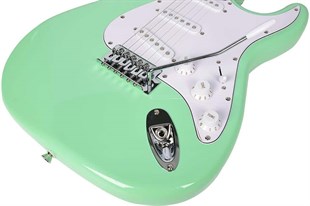 Kaysen KST-210-S GN Elektro Gitar | ST Kasa SSS Manyetik
