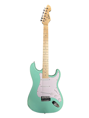 Kaysen KST-210-S GN Elektro Gitar ST Kasa SSS Manyetik