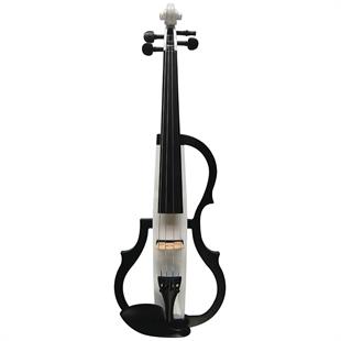 Kinglos KNG SDDS-1802 Elektro Keman 4/4 Kutulu Beyaz