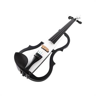 Kinglos KNG SDDS-1802 Elektro Keman 4/4 Kutulu Beyaz