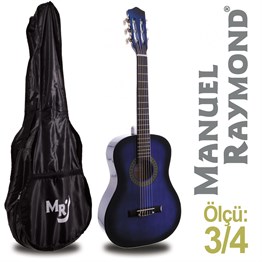 Manuel Raymond MRC87BLS Klasik Gitar Junior (Kılıf Hediye)