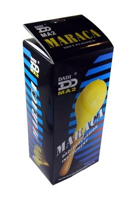 Dadi MA2YL Marakas Plastik Ahşap Saplı 