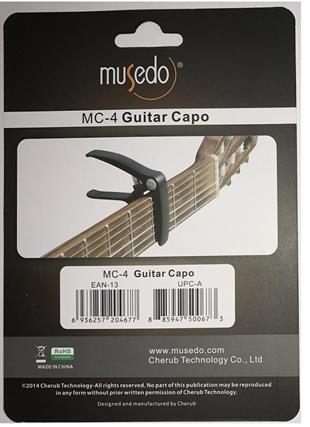 Musedo Klasik Gitar Kaposu Siyah