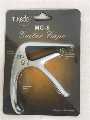 Musedo Klasik Gitar Kaposu Gümüş