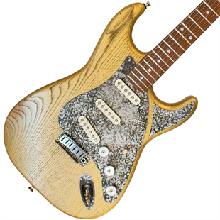 Paoletti Alfa Loft SSS Elektro Gitar 135 TrueGold Nickel (Hardcase Dahil)
