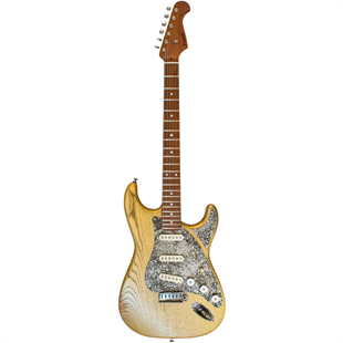 Paoletti Alfa Loft SSS Elektro Gitar 135 TrueGold Nickel (Hardcase Dahil)
