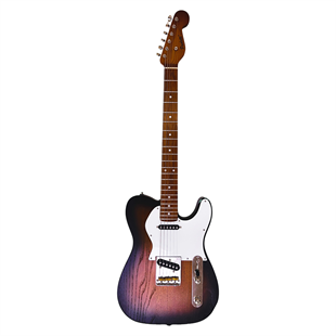 Paoletti Nancy Classic SS Elektro Gitar 02/05 Tobacco (Hardcase Dahil)
